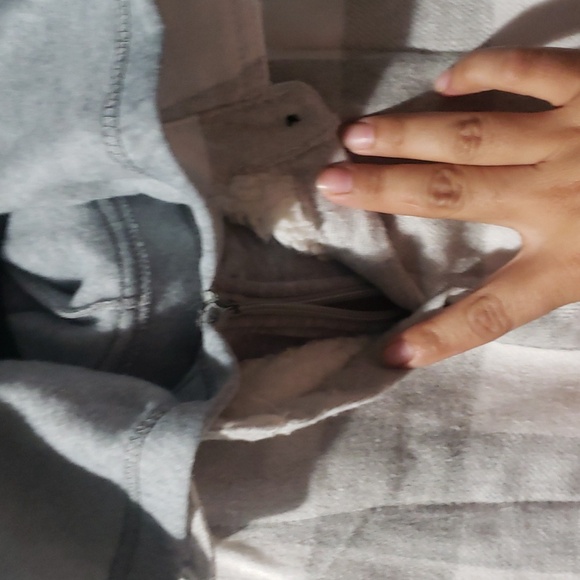 Ci Sono plaid fleece jacket - Picture 6 of 8